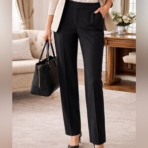 Rafaella Comfort Waistband Black Trouser Pants Size 10